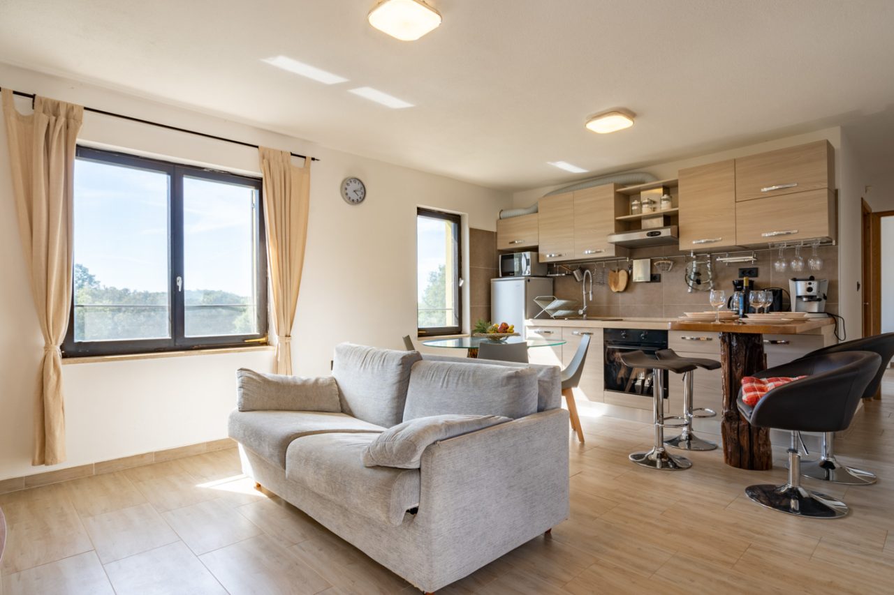 One bedroom apartment in Pula with balcony and fully equipped kitchen